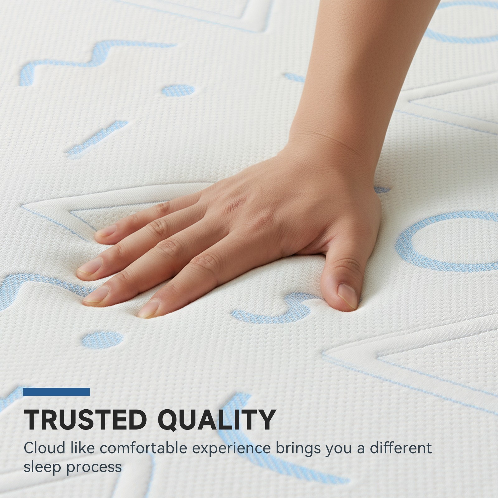 5″ 6″ Gel Memory Foam Mattress, CertiPUR-US Certified and Breathable, bed in Box