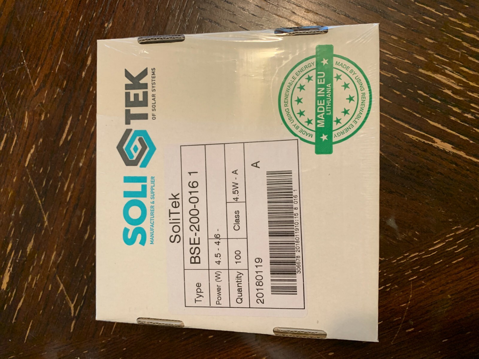 SoliTek Solar Cells 4.5-4.6w qty 100 – great for DIY projects!