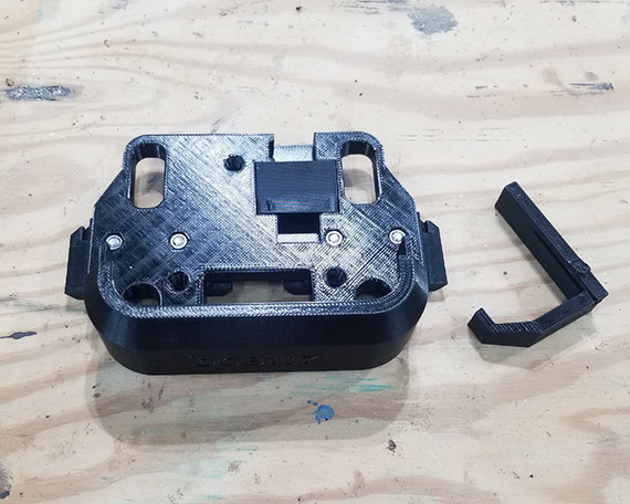 Packout Mount for Dewalt DCB107 (Charger Not Included)