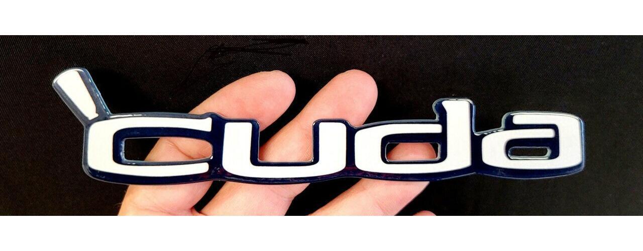 1970-1974 Plymouth “CUDA” Script Steel Sign