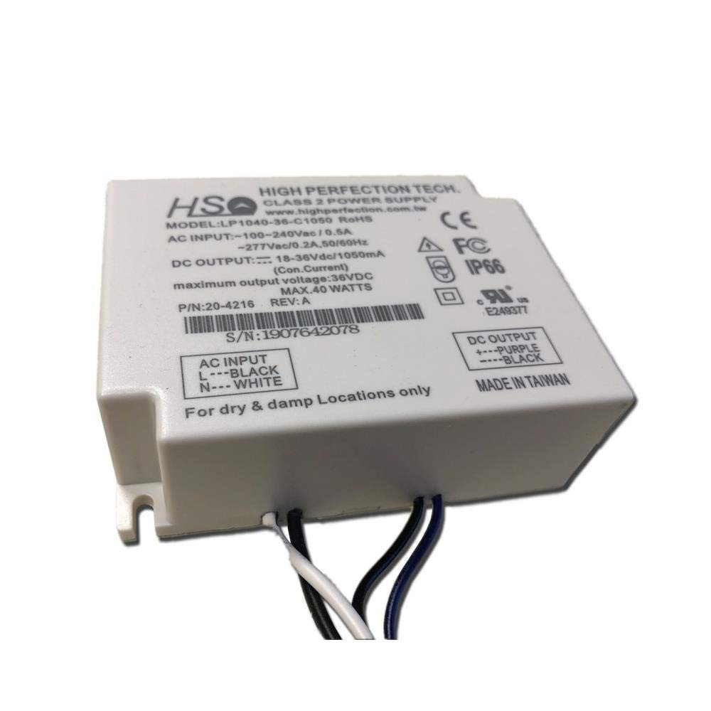 Magtech LP1040-36-C1050 LED Driver 40W 1050mA Constant Current Power Supply