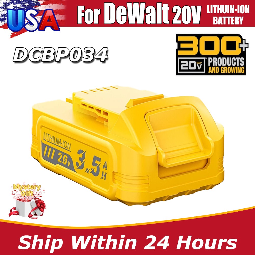 1-2X For DeWalt DCBP034-2 20V Max 3.5Ah Lithium-Ion Compact Battery DCBP034 US