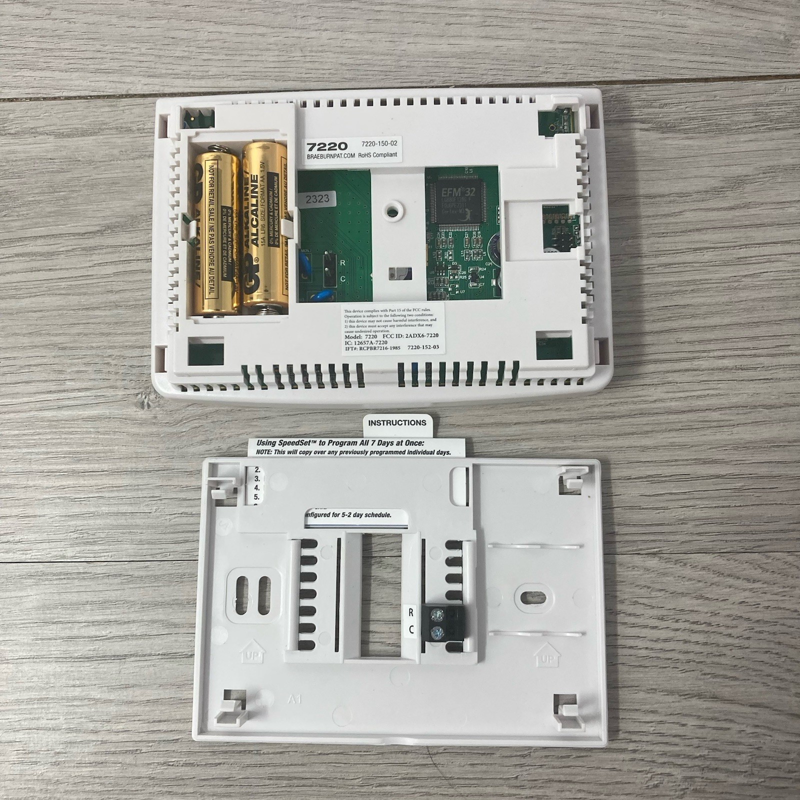 Braeburn 7500 Universal Wireless Thermostat Kit – Programmable/Non-Programmable