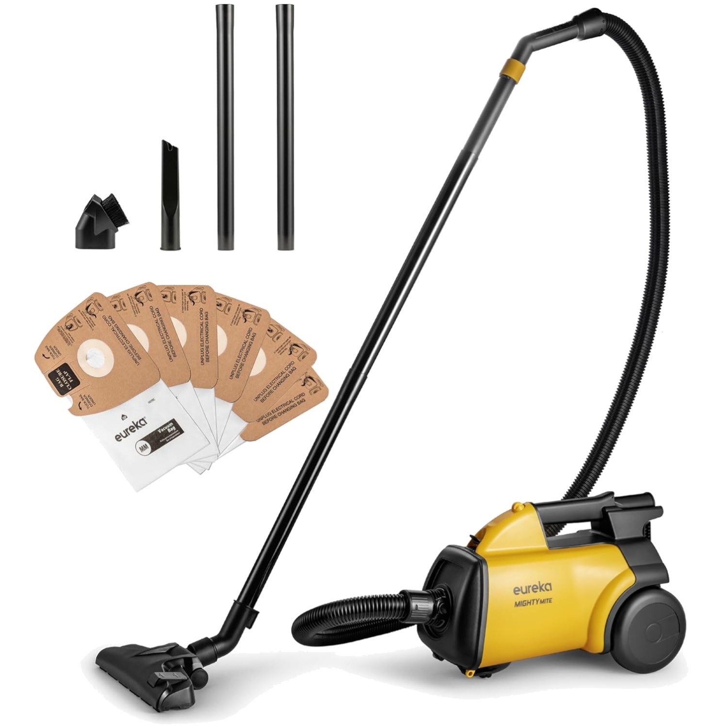 All-Floor Lightweight Canister Vacuum – 2.5L Capacity for Ultimate Cleaning