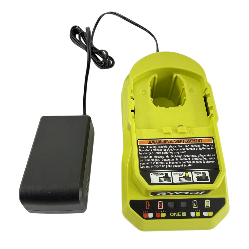 Ryobi MINT 18v Lithium Ion One+ Genuine OEM 18Volt Battery Charger PCG002 Tested
