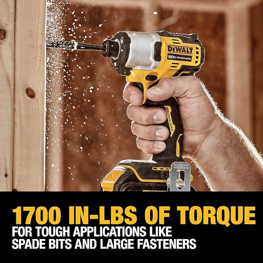 DeWalt DCK203P2 20V MAX XR Hammer Drill Impact Driver Kit w/ 2x 5Ah Batteries