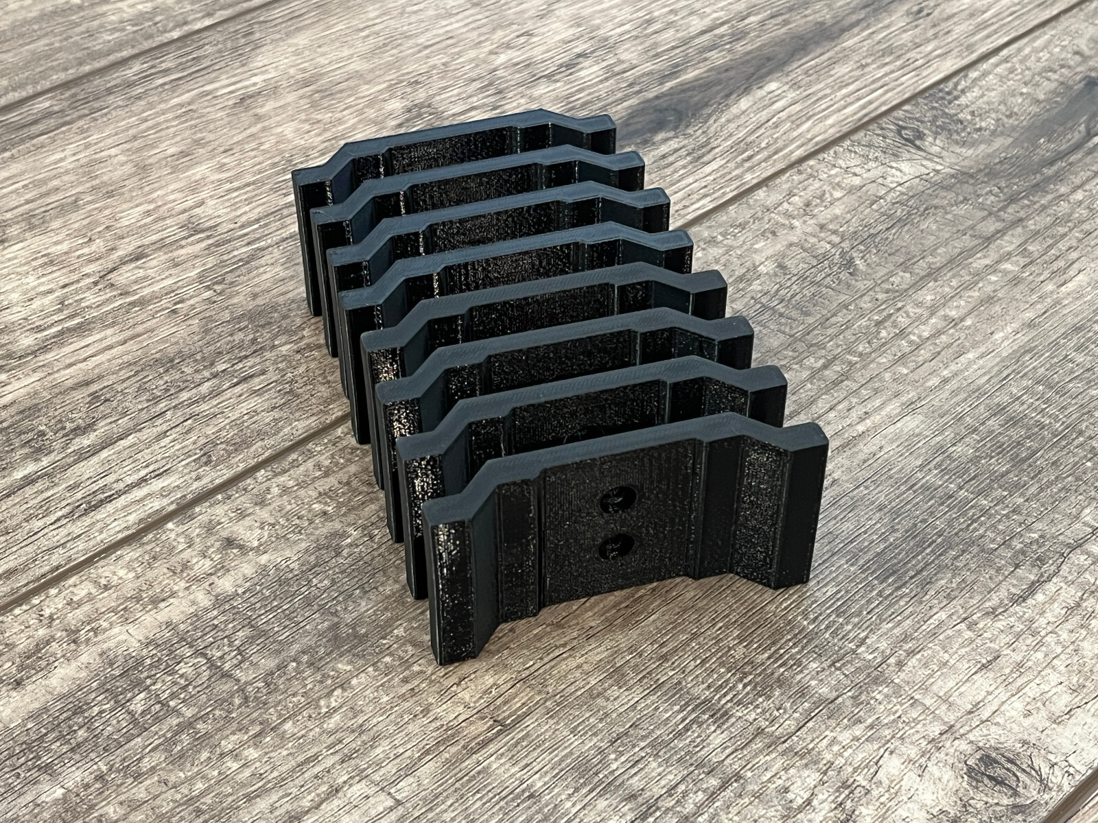 8 Pack – Battery Holder Wall Mount Shelf For EGO 56V – 3D Printed