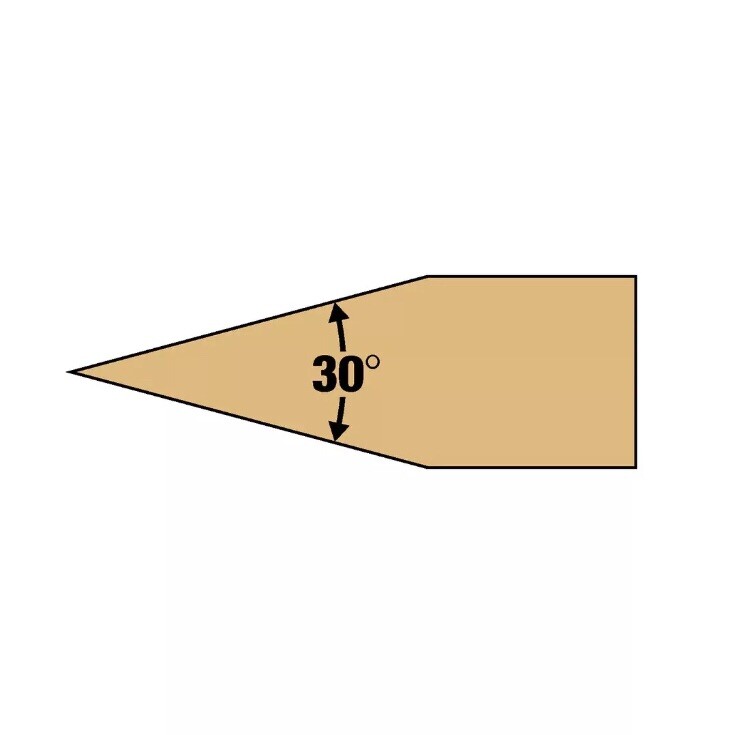 30 Degree Staking Tool – 2″ | Lumberjack Tools: Model ST2000 | Brand New in Box