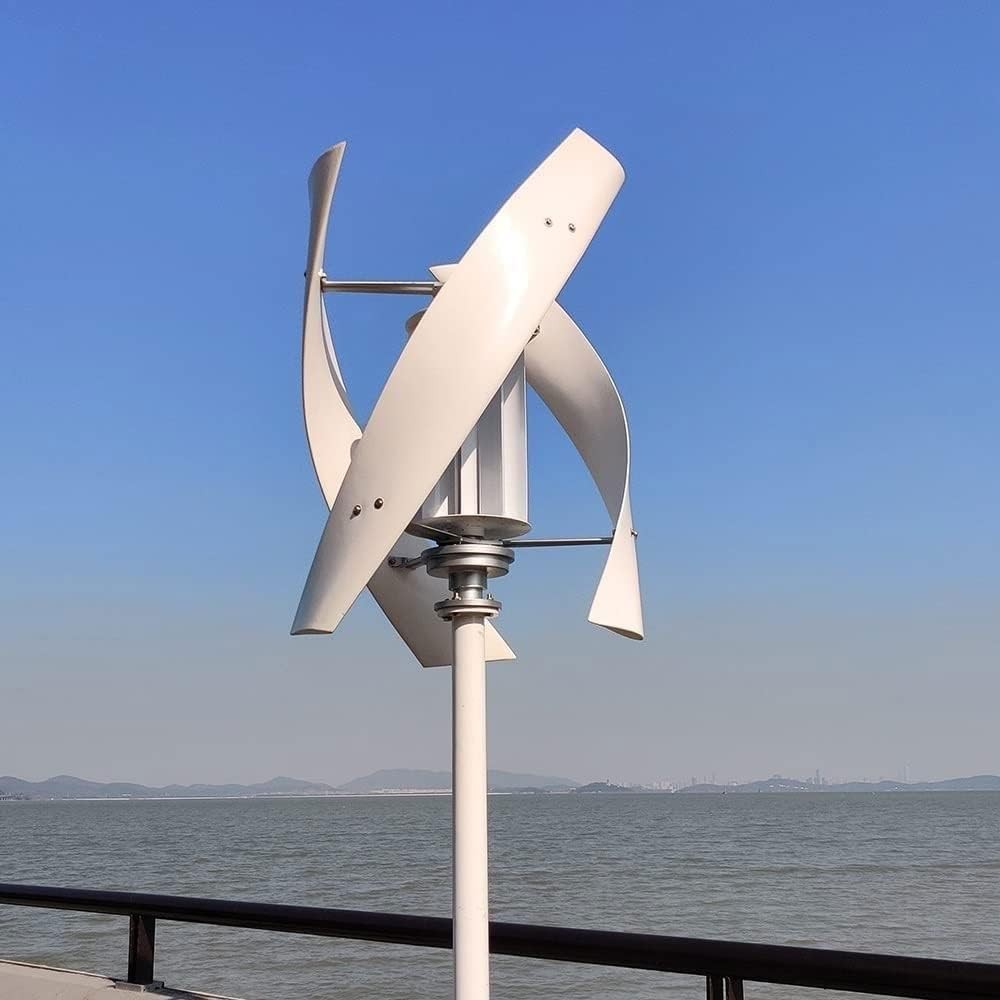 3KW 48V Wind Power Turbine Generator Kit MPPT Controller Home Farm Boat Windmill