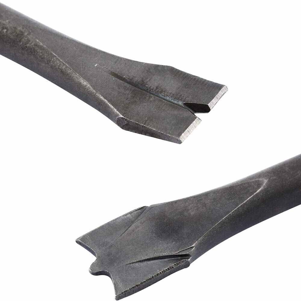 9 Piece Air Hammer Chisel Set Air Hammer Punch Chipping Bits Set 0.39In Shank