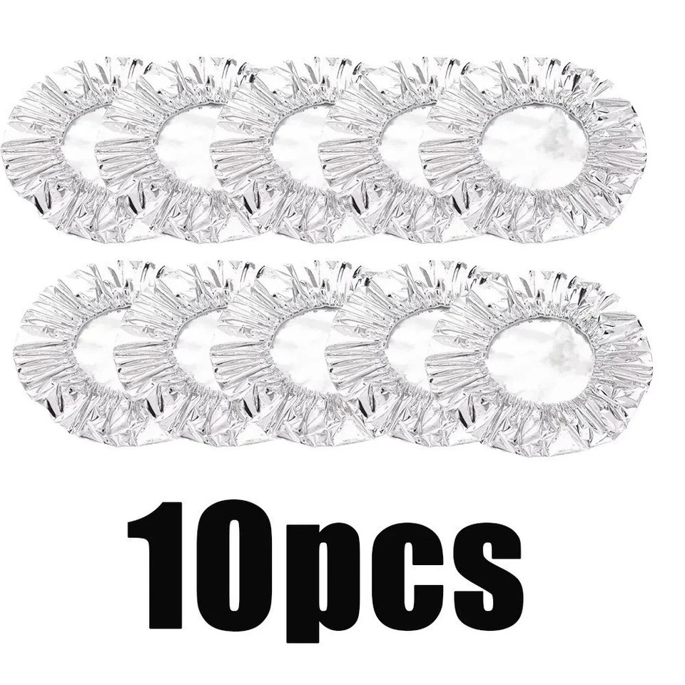 10-60PCS Reusable Aluminum Foil Food Covers Heat Insulation Bowl Pot Lids
