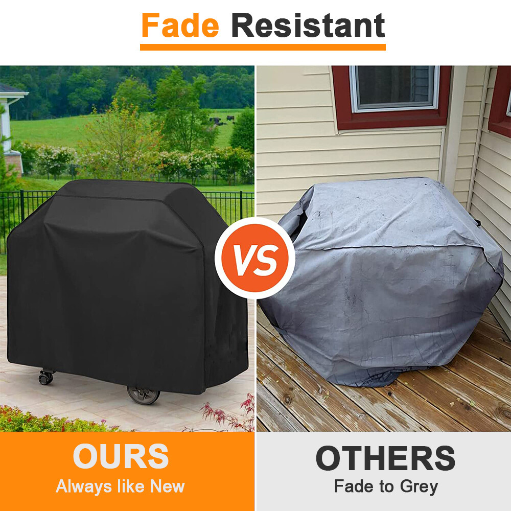 BBQ Gas Grill Cover Barbecue Waterproof Outdoor Heavy Duty UV Protection 57 Inch