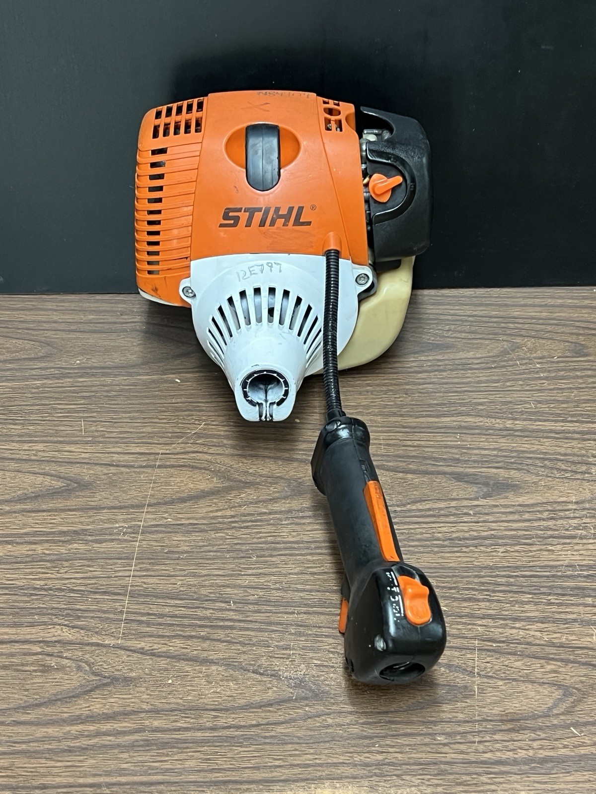 STIHL FS110R String Trimmer Engine Head 31cc Project STARTS UP RUNS Read Note 🔧