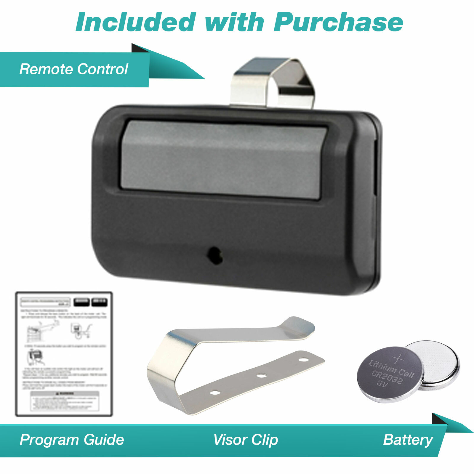 Sale For 891LM LiftMaster 1 Button Remote Transmitter Garage Door Security+ 2.0