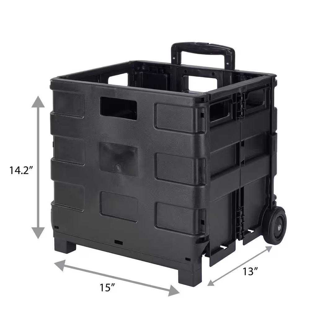15 In. X 13 In. X 14.2 In. Tote and Go Collapsible Utility Cart