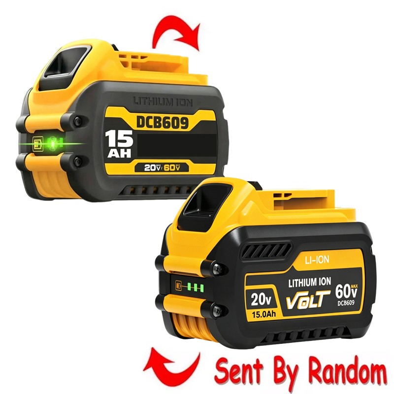 2Pack 12.0AH DCB609-2 For DEWALT DCB612 20V/60V MAX FLEXVOLT Lithium-Ion Battery