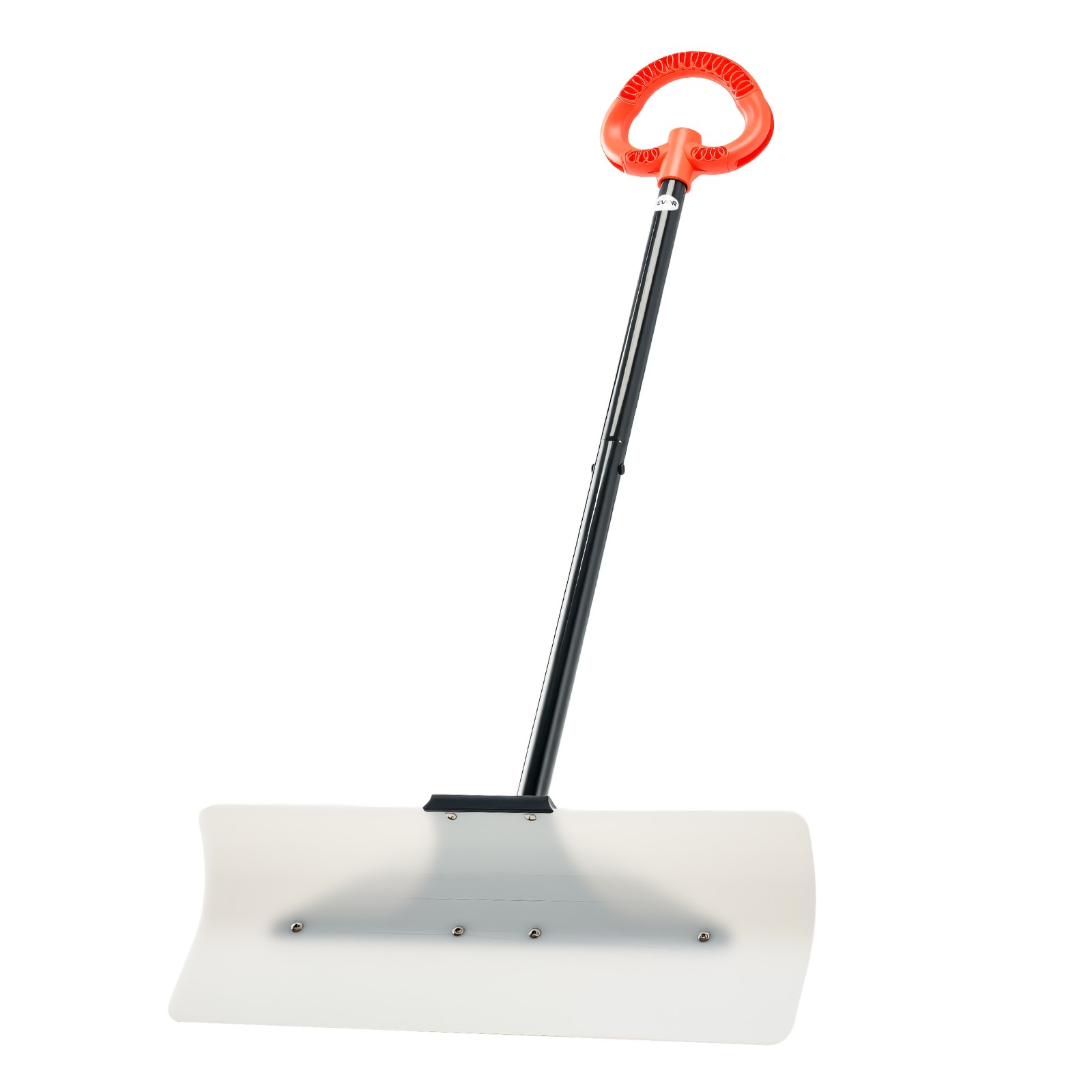 VEVOR Plastic Snow Pusher Shovel 24in Heavy Duty Plow Driveway Ergonomic Grip