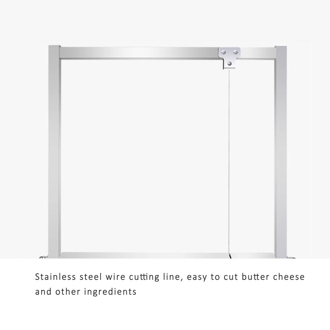 Cheese Slicer 41CM Wire Cutter Butter 304 Stainless Steel F/ Baking Slicer