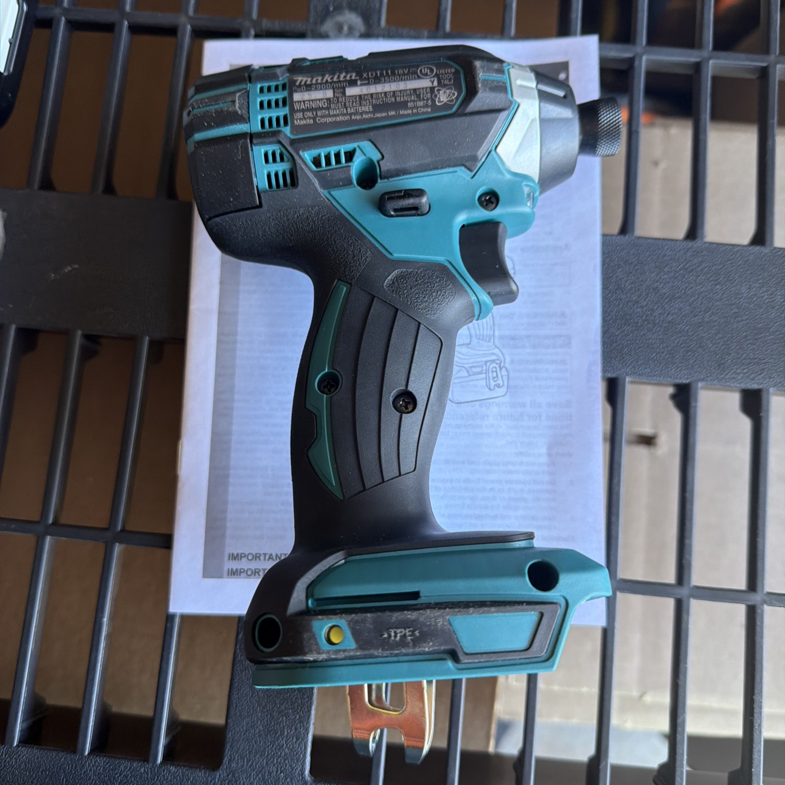 Makita XDT11Z 18V 1/4″ Impact Drill 18 Volt LXT (TOOL ONLY) – NEW