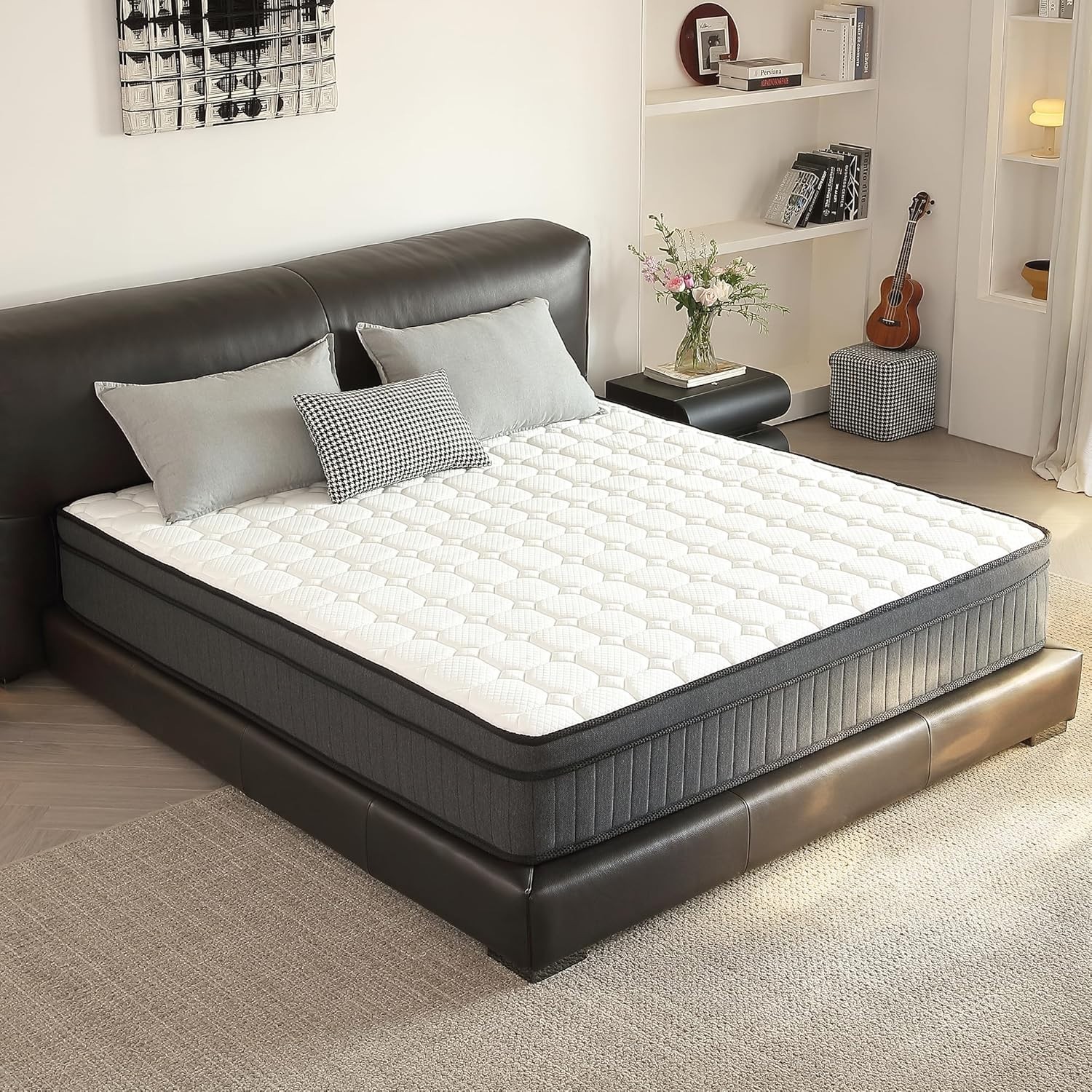 Fiberglass Free Breathable Mattress 2 Size for Pressure Relief, CertiPUR-US