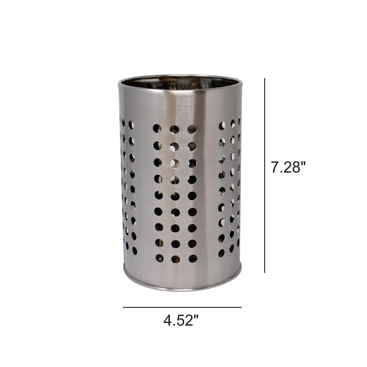 Stainless Steel Kitchen Utensil Holder Countertop Storage Organizer