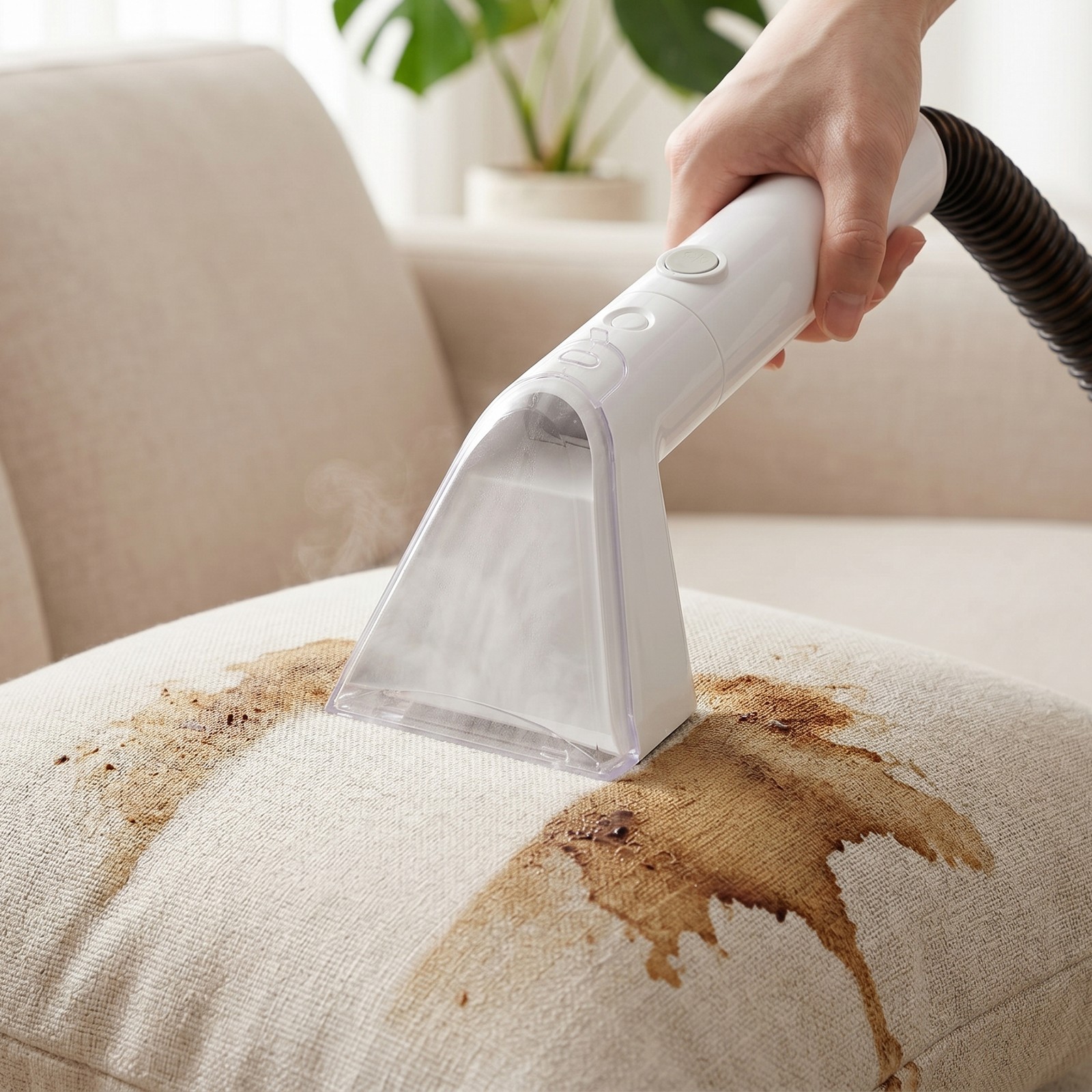 1700W High Power Steam Cleaner Portable Carpet and Upholstery Stain Remover A7