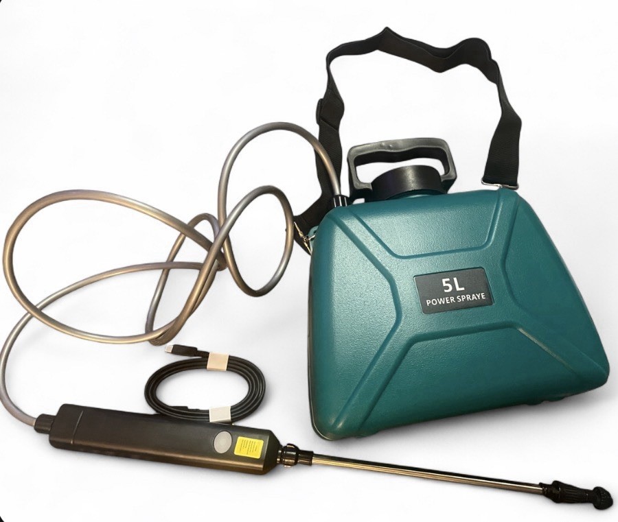 5L Electric Power Sprayer | Telescopic Wand, USB-C Charging (1 Nozzle)
