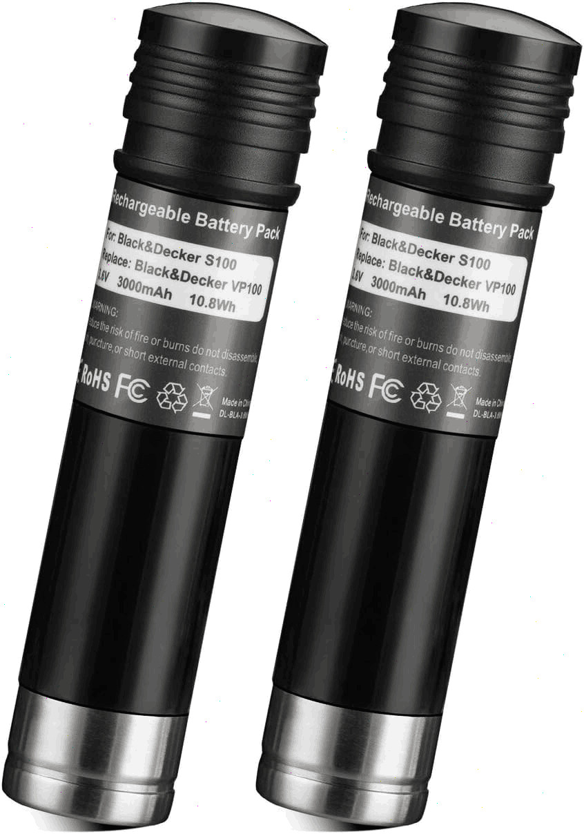 2Pack 3.6Ah For Black and Decker 3.6V Battery Versapak Gold VP100 VP105 VP110 US