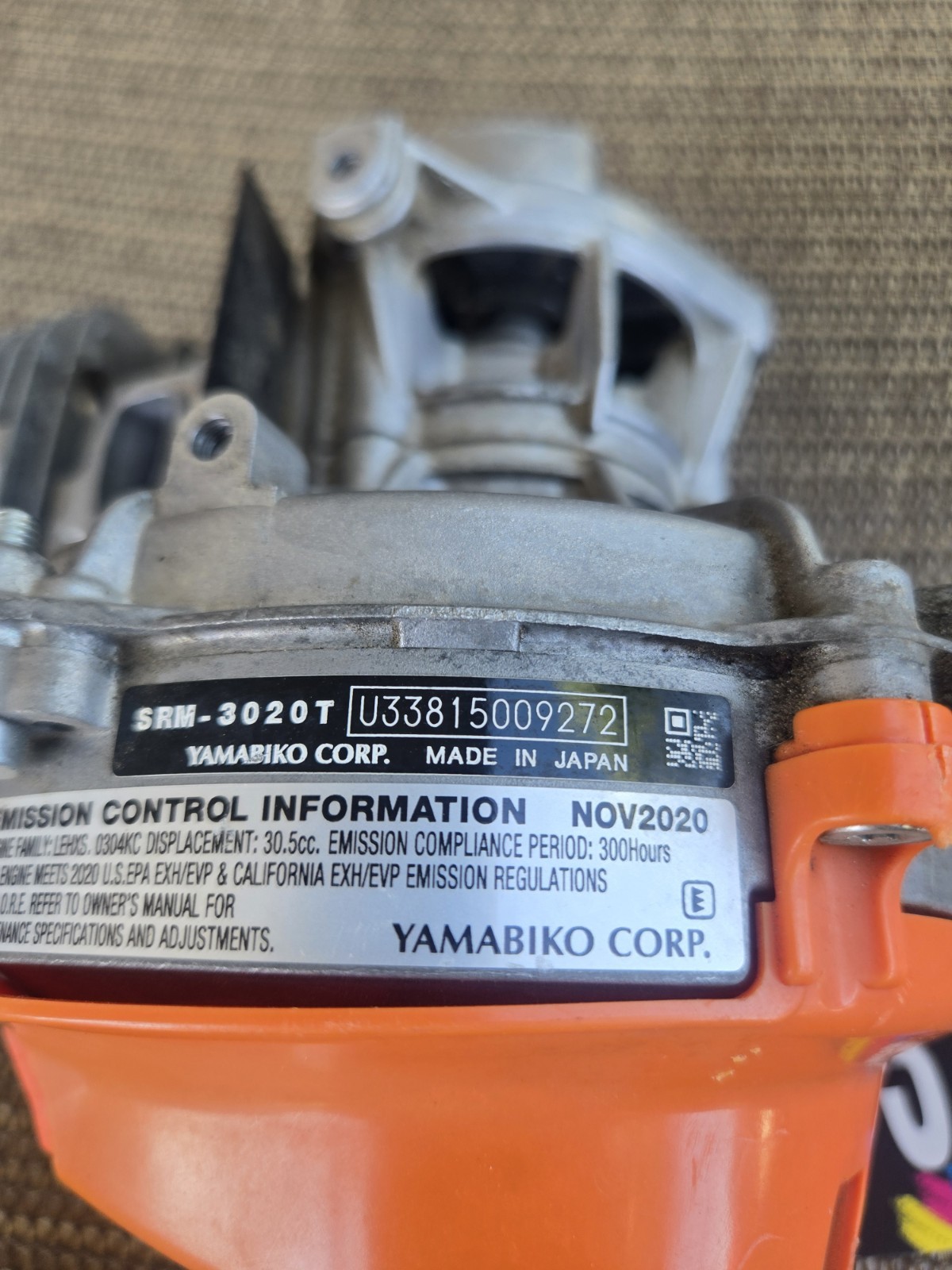 Echo SRM-3020T Engine Assembly ” Read Description” / Bin O/P