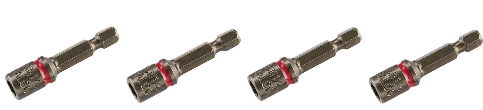 Malco MSH1/4T – Magnetic Hex Chuck Driver Bit 1/4″ ⭐LOT OF 4 NEW⭐
