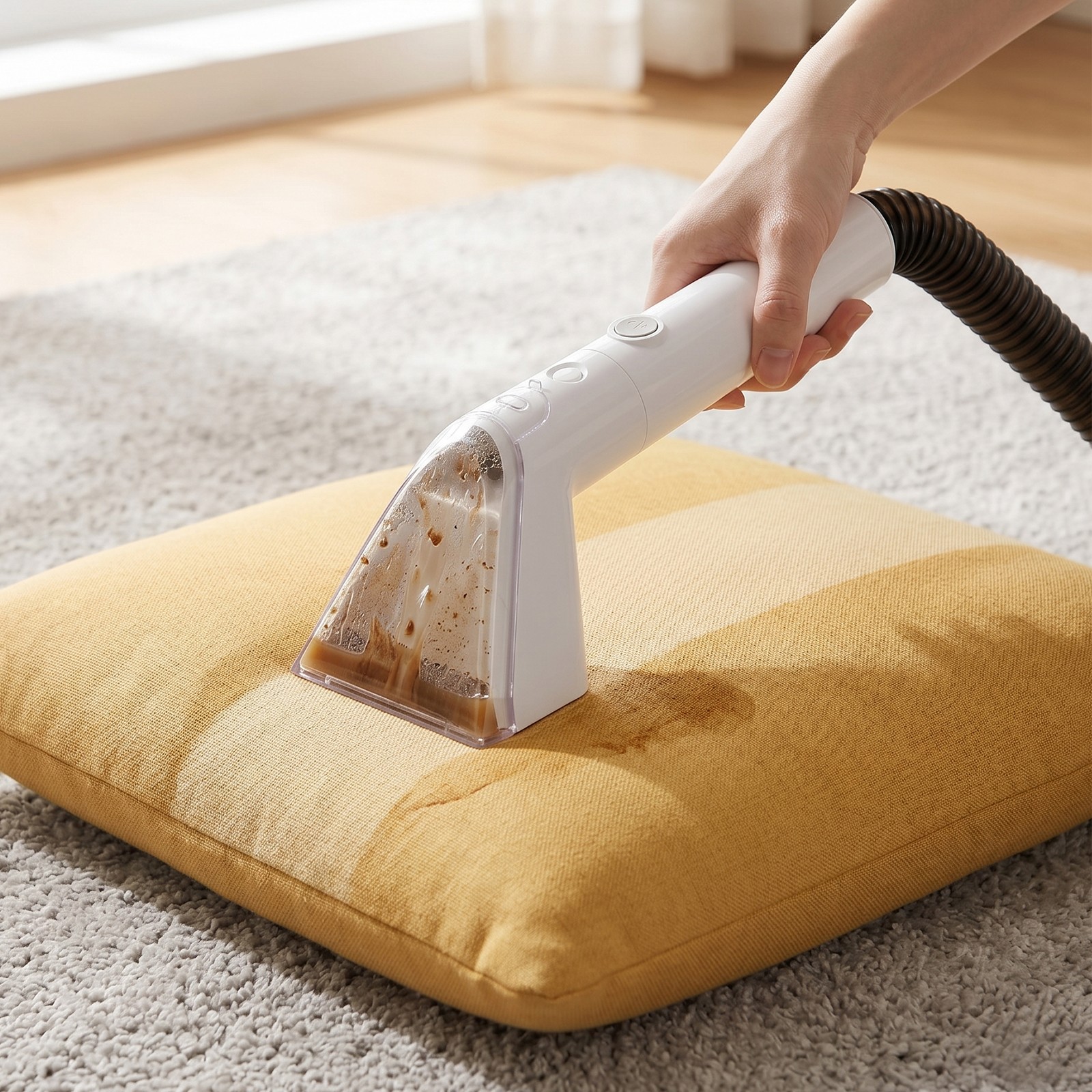 1700W High Power Steam Cleaner Portable Carpet and Upholstery Stain Remover A7