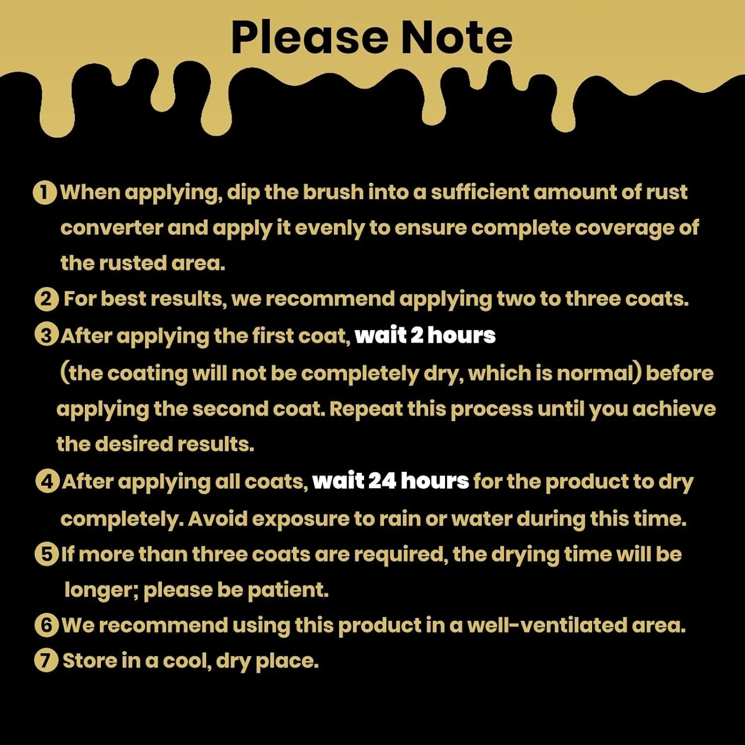2 in 1 Rust Converter & Metal Primer, 42 Oz Black Rust Inhibitor Paint for Metal
