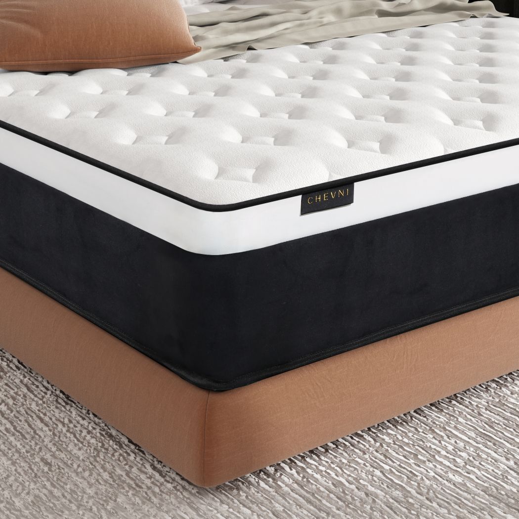 10″12″14″ Twin Full Queen King Size Mattress Hybrid Foam Pocket Coils Bed In Box