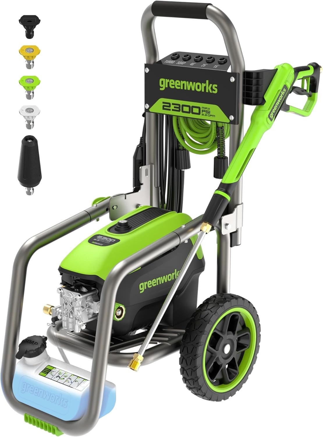 Professional 2300 PSI Pressure Washer with 25ft Hose – Portable & SGS Certified