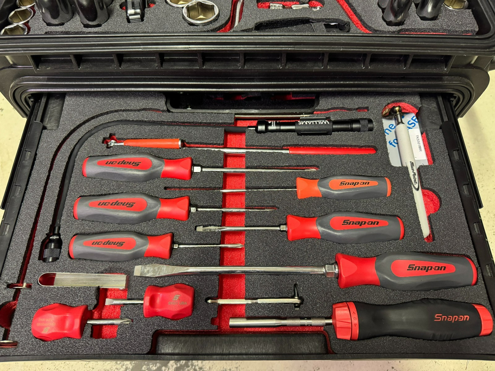 Snap-On NEW GMTK Complete Series 2 GMTK 6-Drawer General Mechanics Tool Kit !!