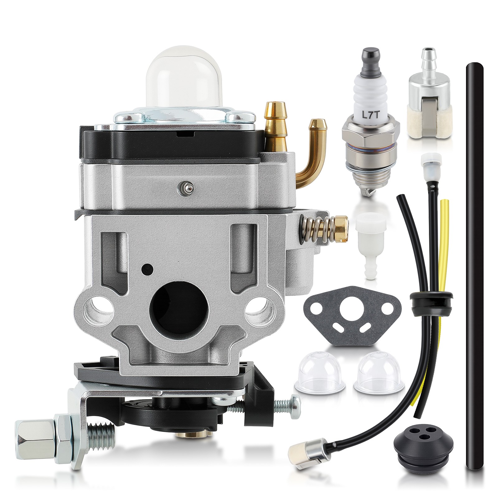 Carburetor for Poulan Pro PR46BT 46cc Gas 475 CFM 200 MPH Backpack Leaf Blower