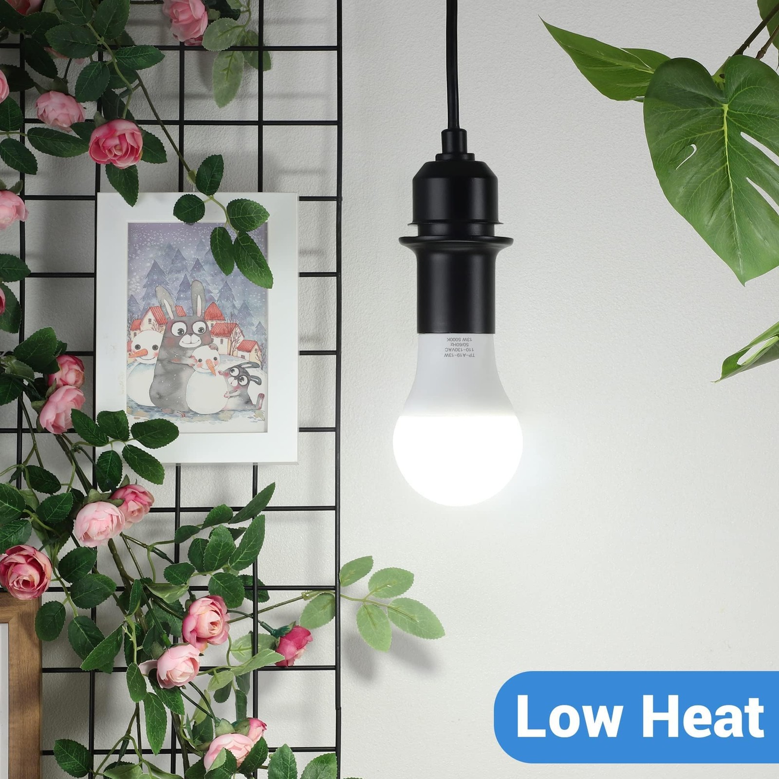 A19 LED Light Bulbs, 100 Watt Equivalent LED Bulbs, 5000K Daylight White, 150…