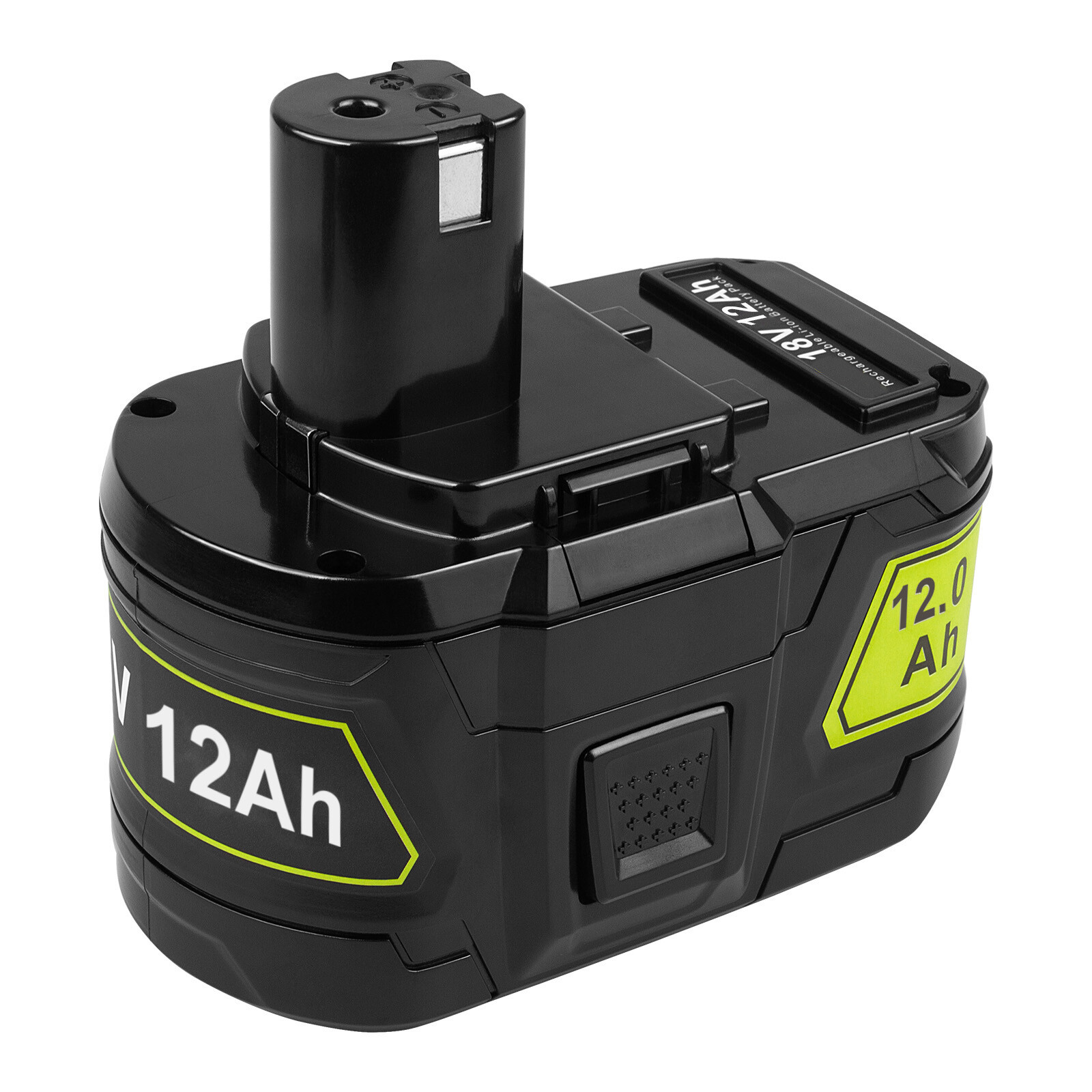 12AH Battery For RYOBI P108 18V For One Plus High Capacity Battery Lithium-ion
