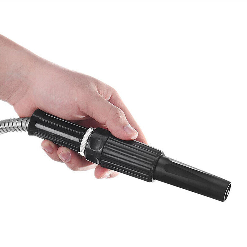 25 50 75 100FT Stainless Steel Metal Water Hose Pipe Flexible Lightweight Garden