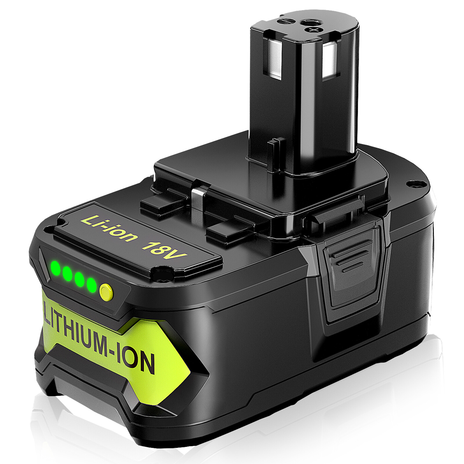 2pack For RYOBI 18 Volt 8.0Ah High Capacity Lithium Battery One+ Plus P108 P102