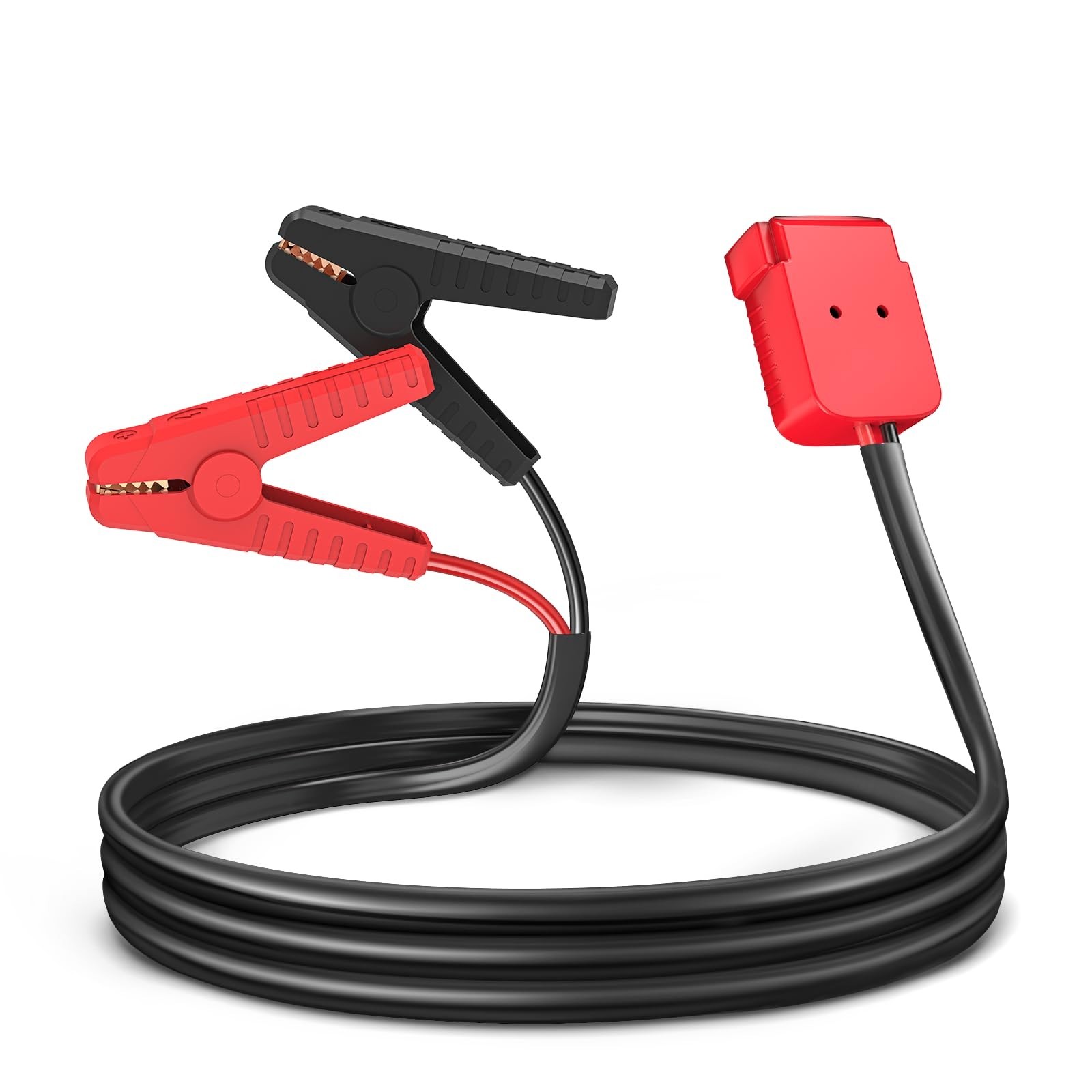 5.9FT 8AWG Jumper Cable Clamps for Milwaukee 18V Battery Portable Jumper Starter