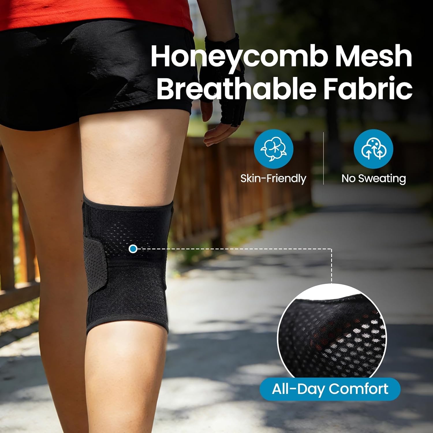 Galvaran Knee Brace with Side Stabilizers for Meniscal Tear Knee Pain ACL…
