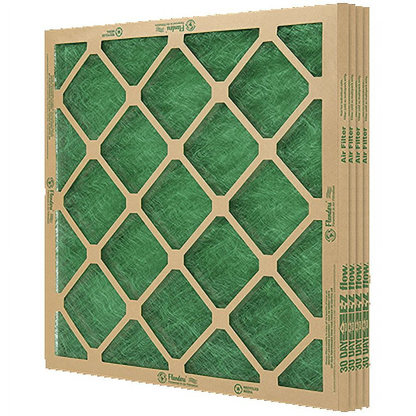 AAF Flanders 20″ x 25″ x 1″ Nested Glass MERV 1 Air Filter,4 Filters.