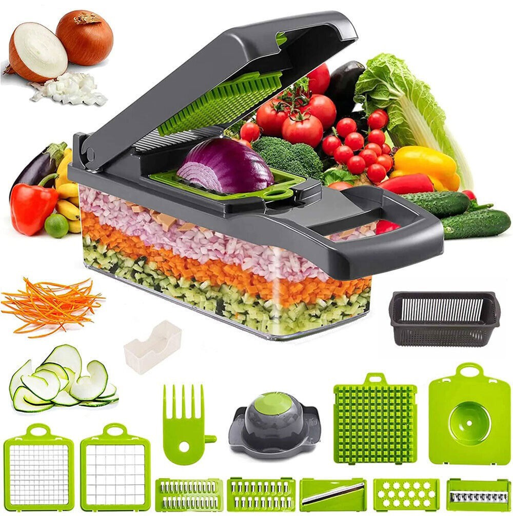 15 in 1 Food Salad Veggie Peelers Slicer Kitchen Vegetable Fruit Chopper Cutter