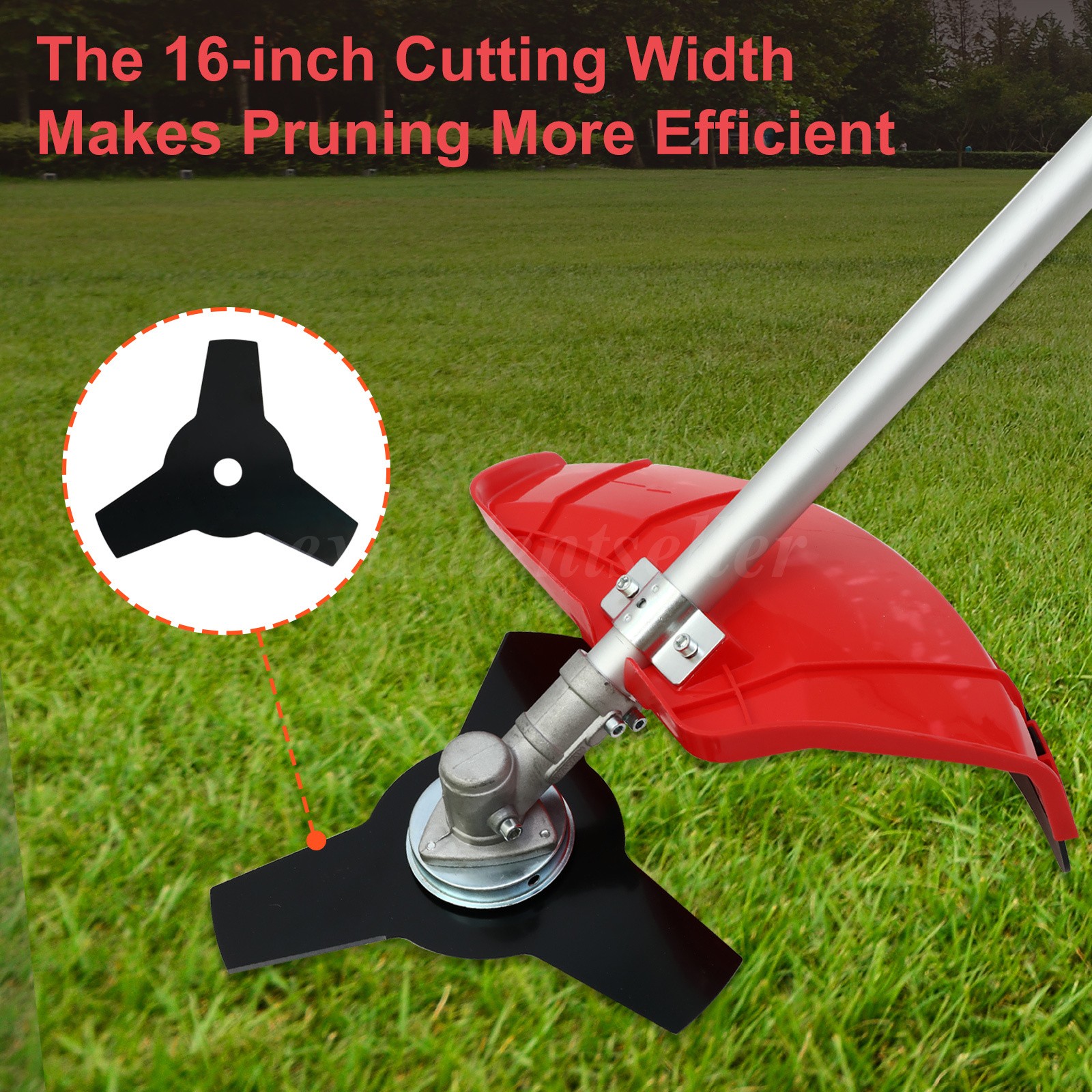 31cc 4-Cycle Weed Wacker Gas Powered 2-in-1 String Trimmer/Edger Grass Trimmer