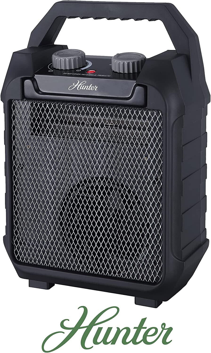 Hunter Recirculating Utility Space Heater Thermostat Portable Compact 1500W