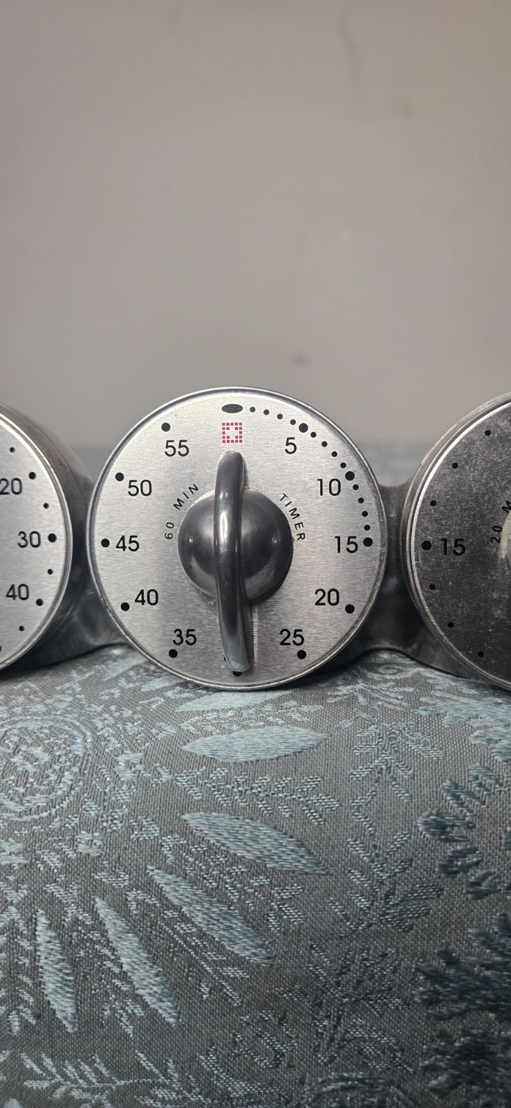 Bengt Ek Designs Sweden Triple Timer 120/60/20 Minute MCM Aluminum Timer 04-0184