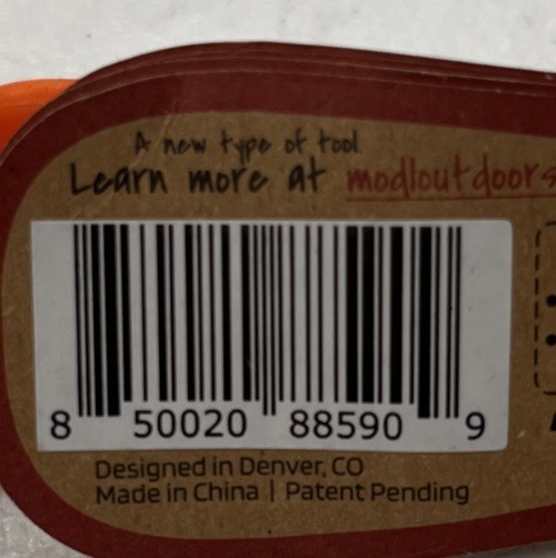 MODL Infinity Tool (2 Pack) Color Orange 8 Inches Long