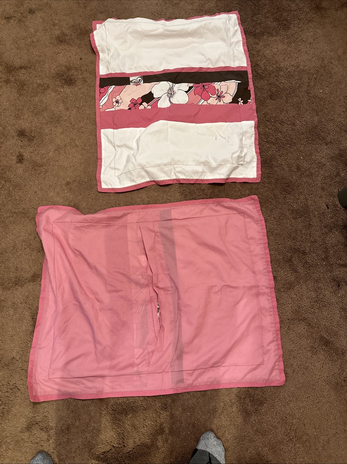 ROXY ROOM Charming SoftPink Floral Bedroom & Shower Set. See Description & Pics!