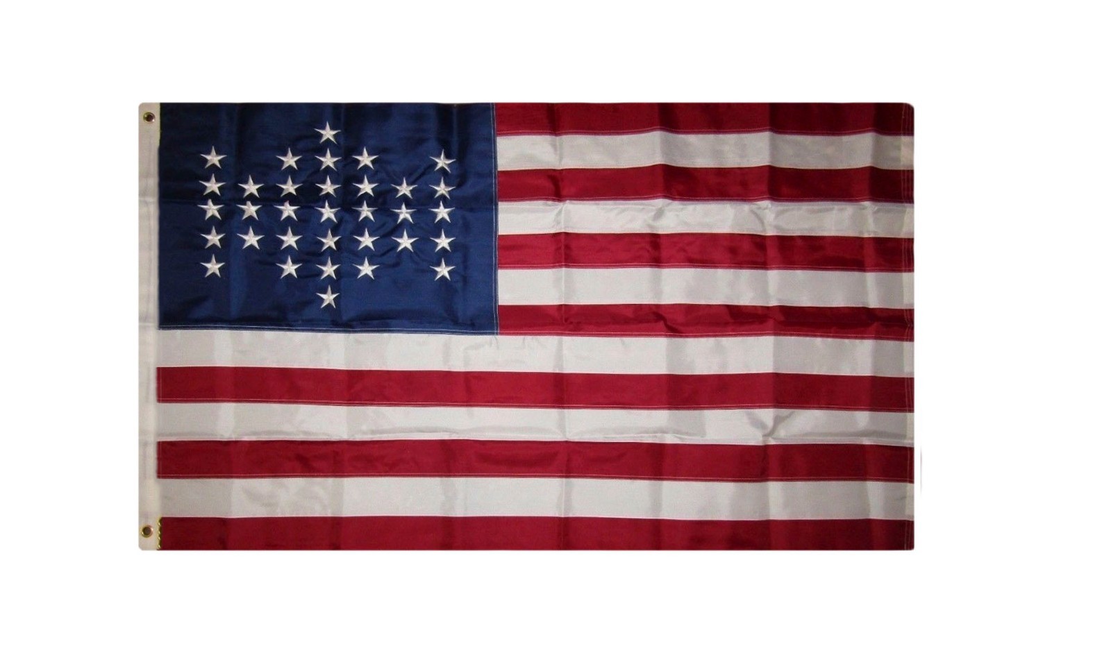 3×5 Embroidered Ft Sumter 33 Star 220D Sewn Nylon Flag 3’x5′ Stars Old Glory